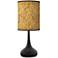 Giclee Gallery Droplet 23 1/2" Golden Versailles Black Table Lamp