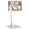 Giclee Gallery Glass Inset 28" Modern Mosaic I Shade Table Lamp