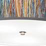 3_Giclee Gallery Liz 20 1/4" Wide Striking Bark Shade Ceiling Light more views