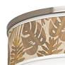 2_Giclee Gallery Liz 20 1/4" Wide Tropical Woodwork Shade Ceiling Light more views