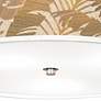 3_Giclee Gallery Liz 20 1/4" Wide Tropical Woodwork Shade Ceiling Light more views