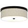 Giclee Gallery Moroccan Diamonds Pattern 14" Bronze LED Ceiling Light