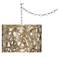 Giclee Gallery Organic Nest 13 1/2" Wide Plug-In Swag Pendant
