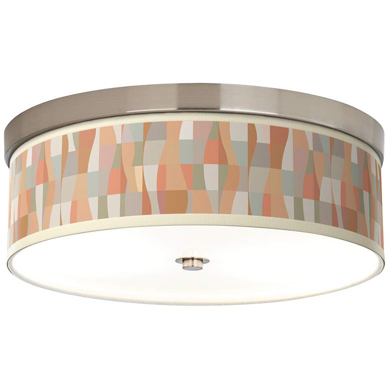 Image 1 Giclee Gallery Sedona Shade 14" Wide Modern Ceiling Light