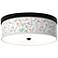 Giclee Gallery Spring's Joy Pattern 14" Bronze LED Ceiling Light