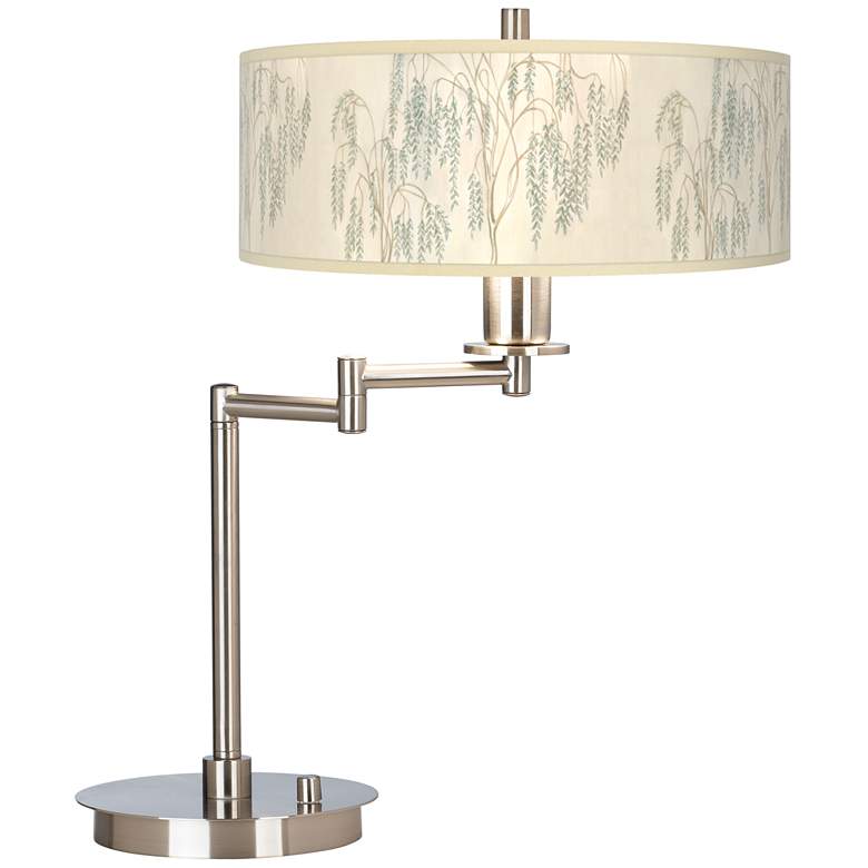 Image 1 Giclee Gallery Weeping Willow 20 1/2" Swing Arm Modern LED Desk Lamp
