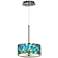 Giclee Glow 10 1/4" Wide Lagos Mosaic Modern Pendant Light