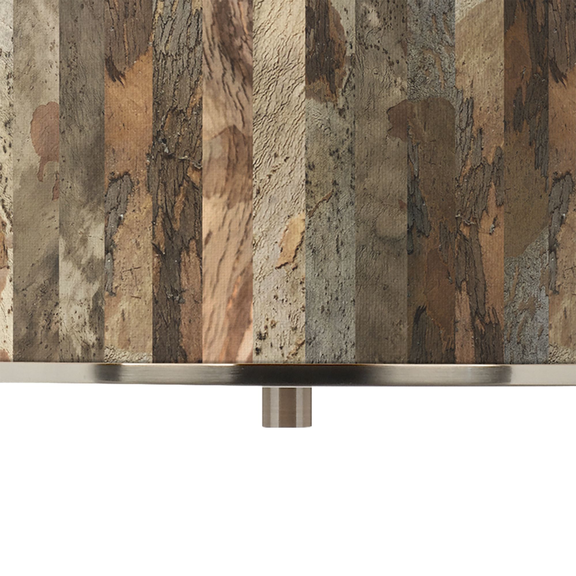 Image 2 Giclee Glow 16" Wide Paper Bark Shade Drum Pendant Light more views