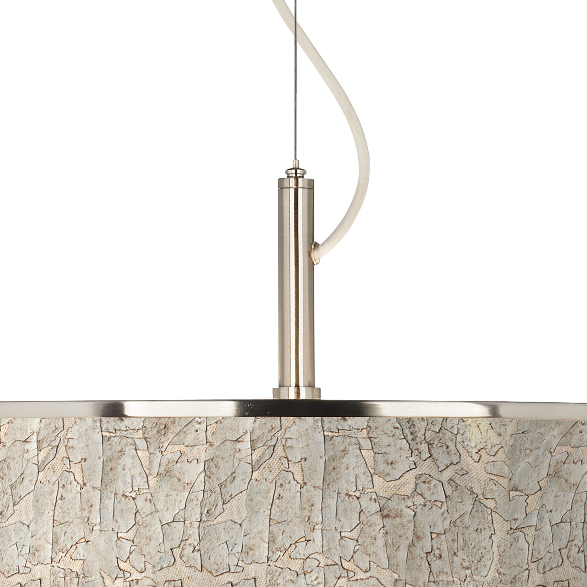 Image 2 Giclee Glow 20" Wide Al Fresco Pattern Drum Shade Pendant Light more views