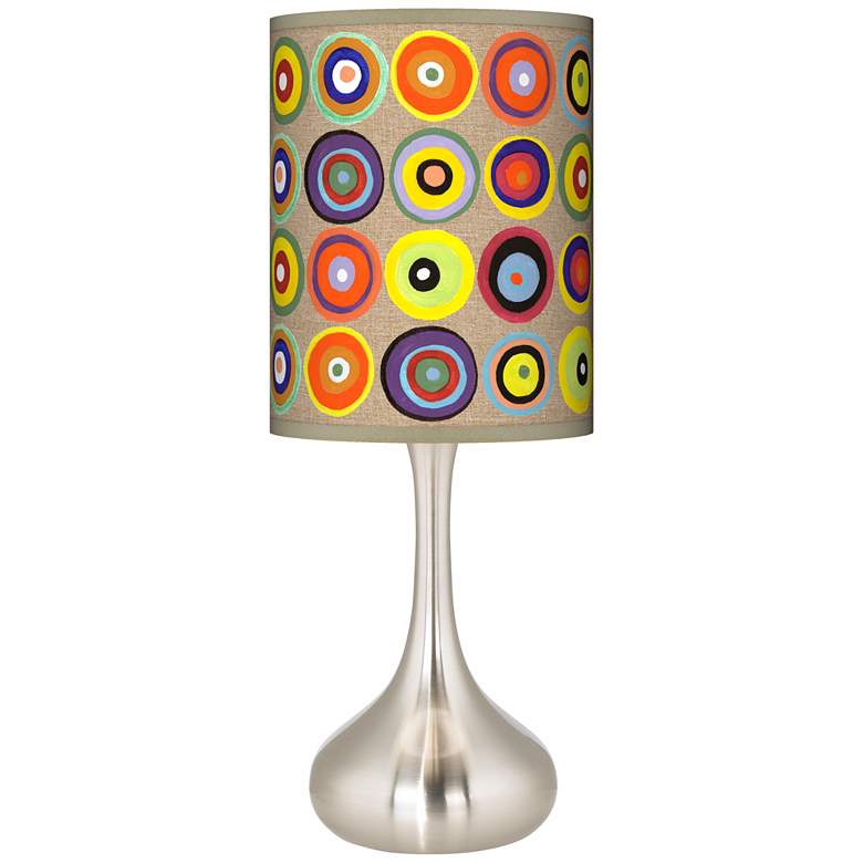 Image 2 Giclee Glow 23 1/2" Marbles in the Park Modern Droplet Table Lamp