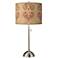 Giclee Glow 28" High Aurelia Shade Brushed Nickel Table Lamp