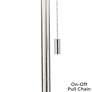 Thumbnail2 of Giclee Glow 28" High Drifting Petals Shade Brushed Nickel Table Lamp more views