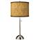 Giclee Glow 28" High Golden Versailles Brushed Nickel Table Lamp