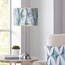 Giclee Glow 28" High Siren Shade with Brushed Nickel Table Lamp