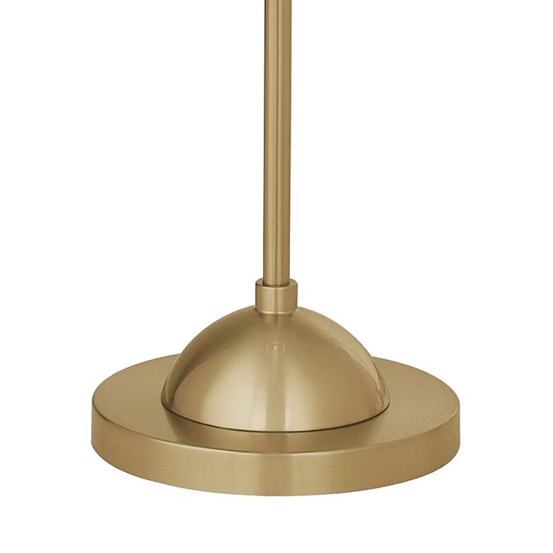 Image 4 Giclee Glow 62" Sedona Shade Warm Gold Stick Floor Lamp more views