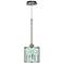 Giclee Glow 7" Wide Coastal Retro Surf Shade Mini Pendant Light