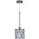 Giclee Glow 7" Wide Siren Shade Pattern Modern Mini Pendant Light