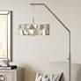 Thumbnail1 of Giclee Glow 71 1/2" High Modern Mosaic I Shade Arc Floor Lamp