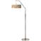 Giclee Glow 71 1/2" High Sedona Pattern Shade Modern Arc Floor Lamp