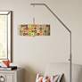 Thumbnail1 of Giclee Glow 71 1/2" Marbles in the Park Shade Arc Floor Lamp