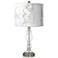 Giclee Glow Apothecary 28" High Marble Pattern Clear Glass Table Lamp