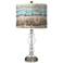 Giclee Glow Apothecary 28" Marble Jewel Shade Clear Glass Table Lamp