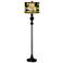 Giclee Glow Bear Lodge 58" High Rustic Black Bronze Floor Lamp