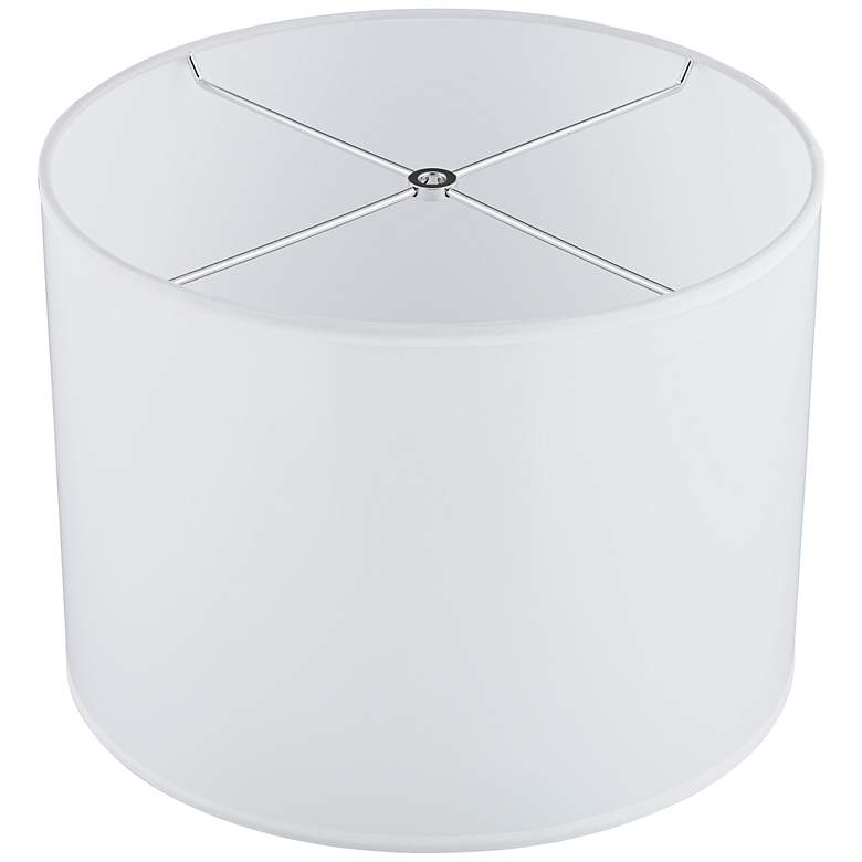 Image 2 Giclee Glow Black White Horizontal Stripes Shade 13.5x13.5x10 (Spider) more views