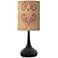 Giclee Glow Droplet 23 1/2" Aurelia Shade Black Finish Table Lamp