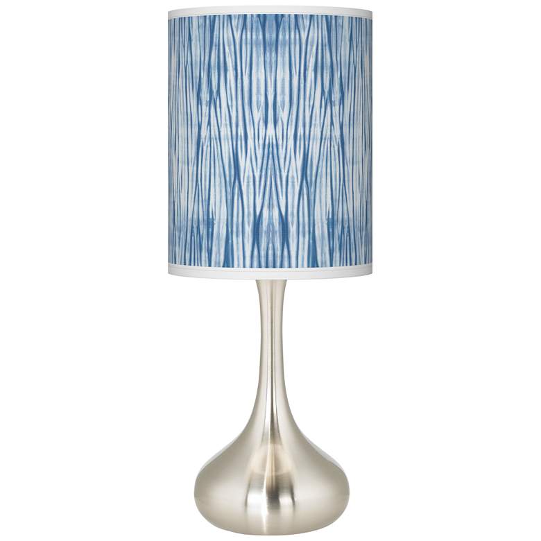 Image 2 Giclee Glow Droplet 23 1/2 inch Beachcomb Blue Modern Coastal Table Lamp