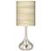 Giclee Glow Droplet 23 1/2" Birch Blonde Shade Modern Table Lamp