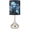 Giclee Glow Droplet 23 1/2" High Coastal Blue Seas Shade Table Lamp
