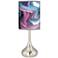 Giclee Glow Droplet 23 1/2" High Europa Shade Modern Table Lamp