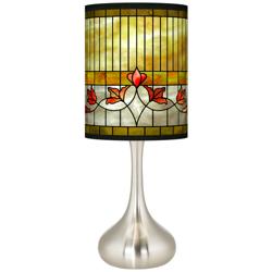 Giclee Glow Droplet 23 1/2" High Lily Shade Table Lamp