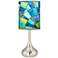 Giclee Glow Droplet 23 1/2" Lagos Mosaic Shade Modern Table Lamp