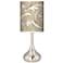 Giclee Glow Droplet 23 1/2" Laurel Court Shade Modern Table Lamp