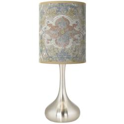 Giclee Glow Droplet 23 1/2&quot; Lucrezia  Shade Table Lamp