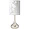 Giclee Glow Droplet 23 1/2" Marble Glow Pattern Shade Table Lamp