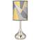 Giclee Glow Droplet 23 1/2" Modern Mosaic II Modern Table Lamp