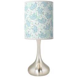 Giclee Glow Droplet 23 1/2&quot; Spring Shade Modern Table Lamp
