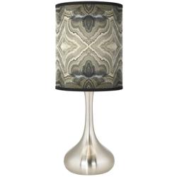 Giclee Glow Droplet 23 1/2&quot; Sprouting Marble Shade Modern Table Lamp