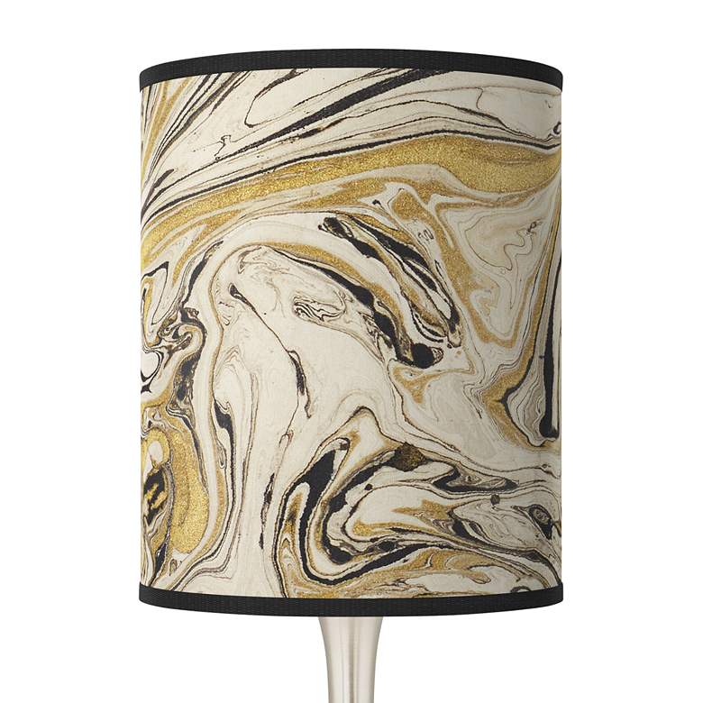 Image 2 Giclee Glow Droplet 23 1/2" Venetian Shade Modern Table Lamp more views