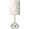 Giclee Glow Droplet 23 1/2" Windflowers Shade Table Lamp