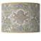 Giclee Glow Lucrezia Pattern Printed Drum Shade 12x12x8.5 (Spider)