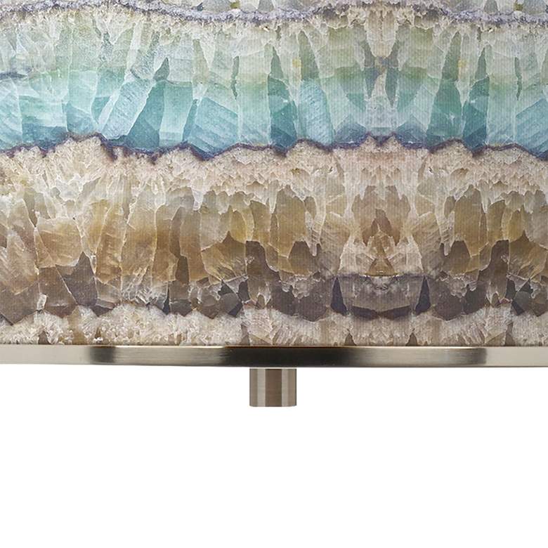 Image 2 Giclee Glow Marble Jewel 16 inch Wide Coastal Modern Pendant Light more views