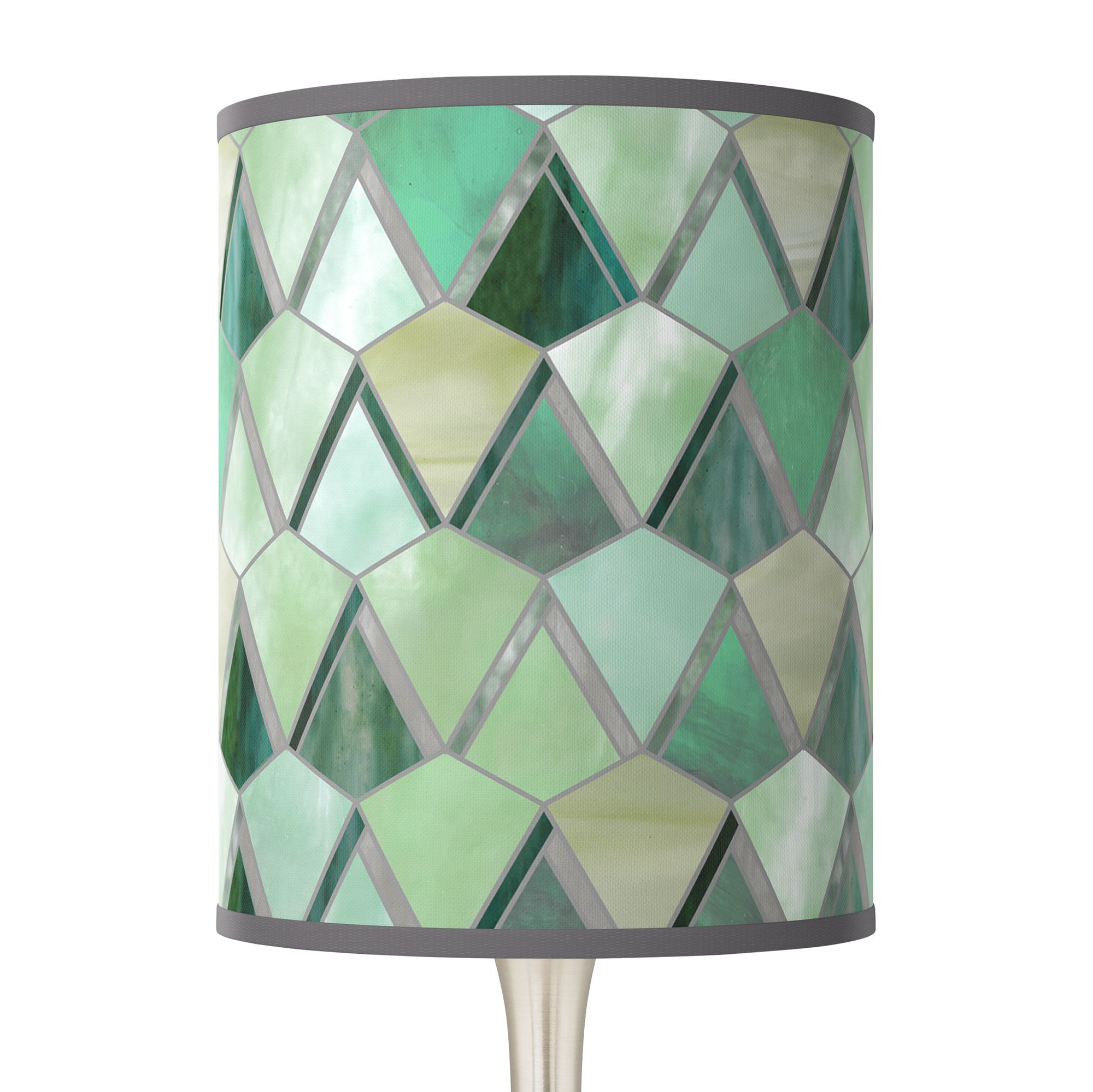 Image 2 Giclee Glow Misty Morning  Giclee 23 1/2" High Droplet Table Lamp more views