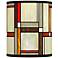 Giclee Glow Modern Squares Drum Lamp Shade 10x10x12 (Spider)