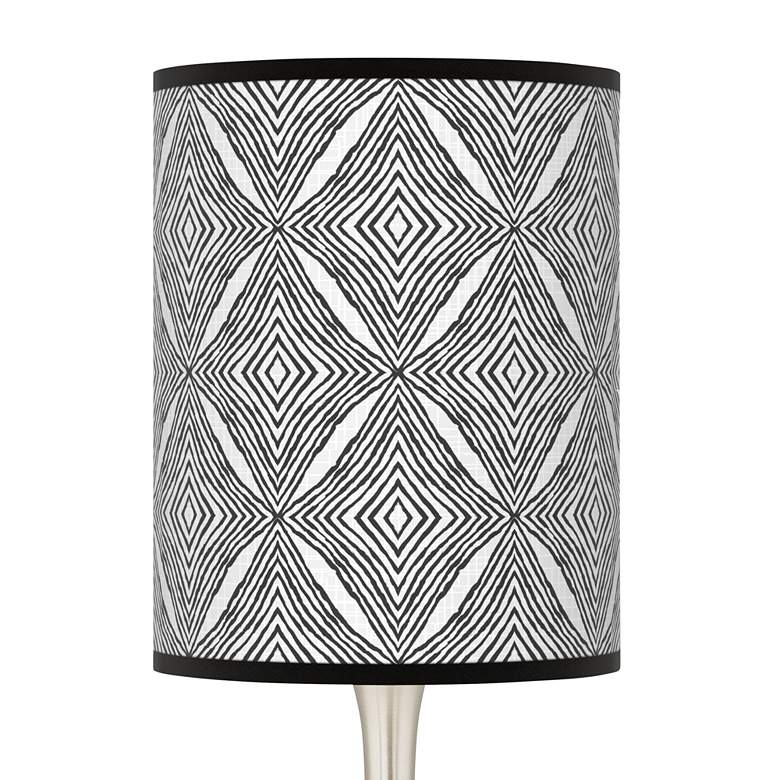 Image 2 Giclee Glow Moroccan Diamonds II Droplet Table Lamp more views