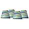 Giclee Glow Northern Shores Set of Four Shades 3x6x5 (Clip-On)