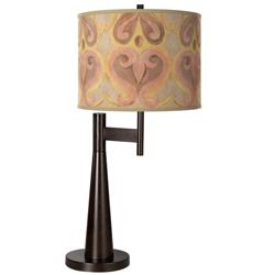 Giclee Glow Novo 30 3/4&quot; Aurelia Shade Bronze Table Lamp